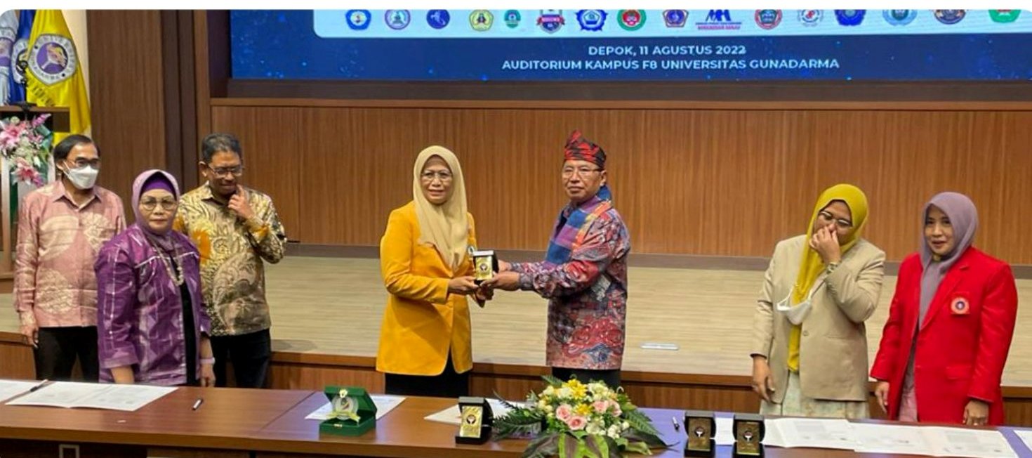 Penandatanganan MoU MBKM Unipol dengan Universitas Gunadarma