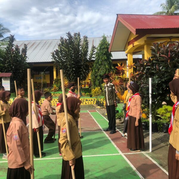 Pelatihan Dasar Pramuka oleh HMJ PGSD