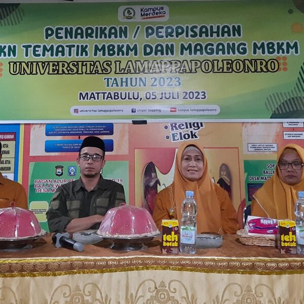 Penarikan dan Perpisahan KKN Tematik MBKM dan Magang MBKM Unipol 2023