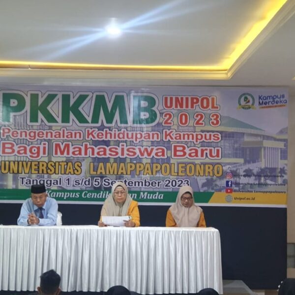 Pembukaan PKKMB Unipol 2023