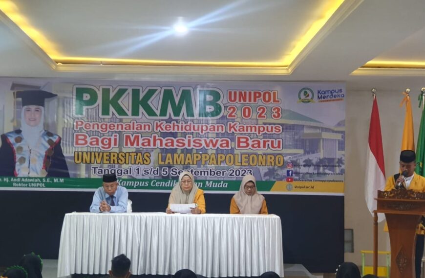 Pembukaan PKKMB Unipol 2023