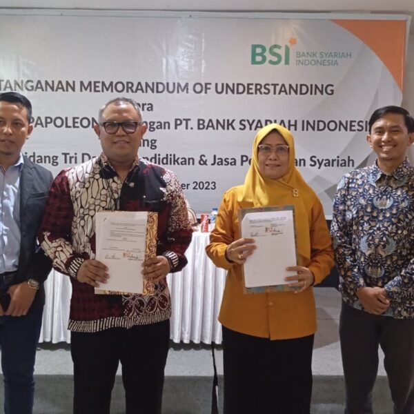 Unipol dan PT. Bank Syariah Indonesia Jalin Kerjasama Tridharma Pendidikan dan Jasa Perbankan Syariah