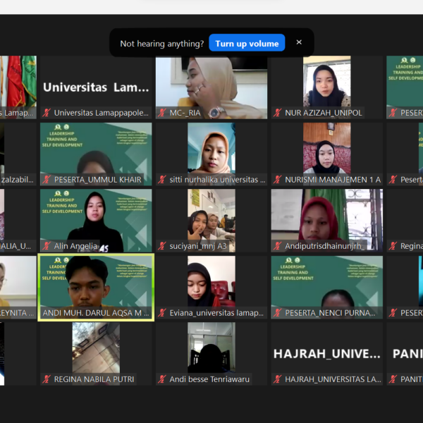 HMPM Unipol Gelar Seminar Nasional Training Leadership and Self Development