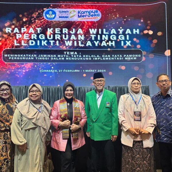 Rektor Unipol Hadiri Rakerwil PTS LLDIKTI IX di Surabaya