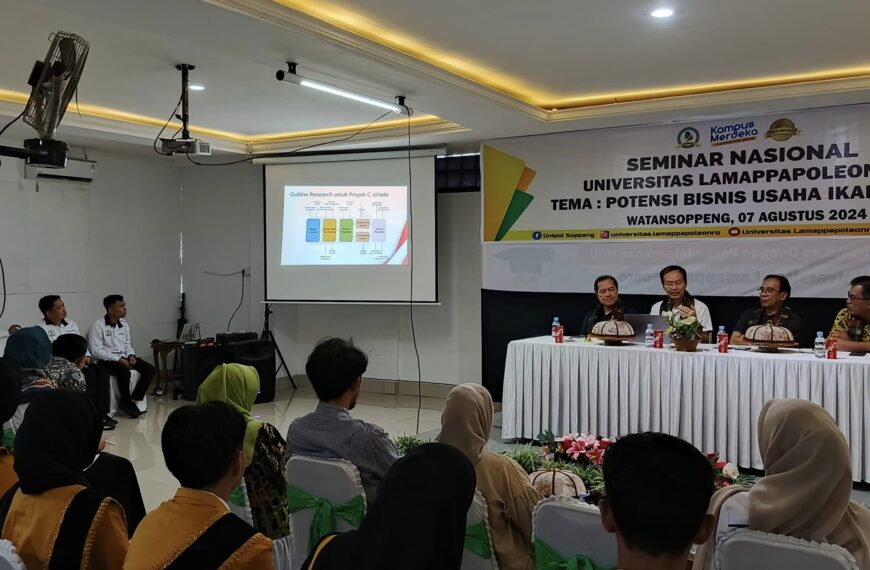 UNIPOL Selenggarakan Seminar Nasional Potensi Bisnis Usaha Ikan Gabus