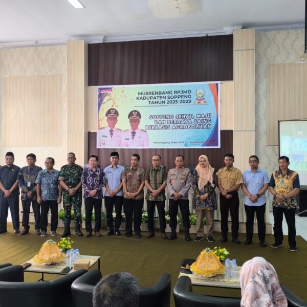 Teken Komitmen di Musrenbang RPJMD Soppeng 2025–2029: Unipol Wujudkan Kolaborasi untuk Soppeng Sehat, Maju, dan Berdaya Saing Berbasis Agropolitan