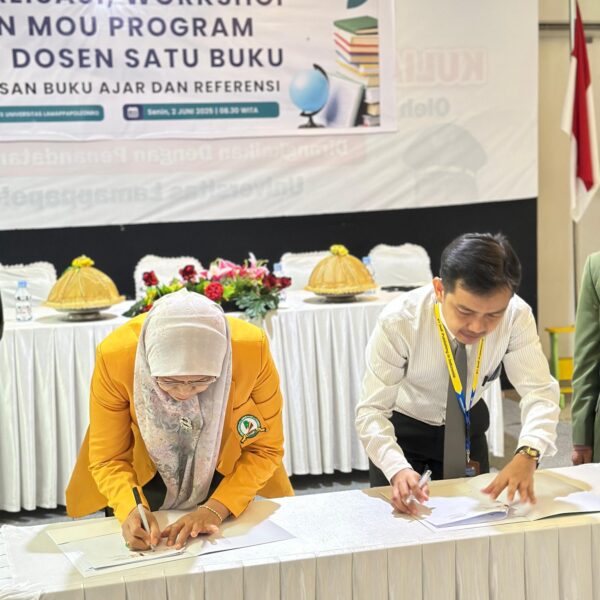 UNIPOL Gelar Sosialisasi, Workshop, dan MoU Program “Satu Dosen Satu Buku”