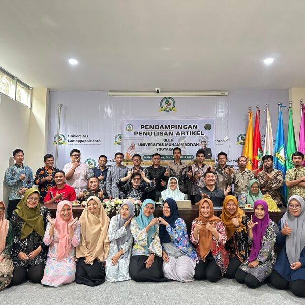 Pendampingan Penulisan Artikel Ilmiah Menuju Jurnal Internasional Bereputasi