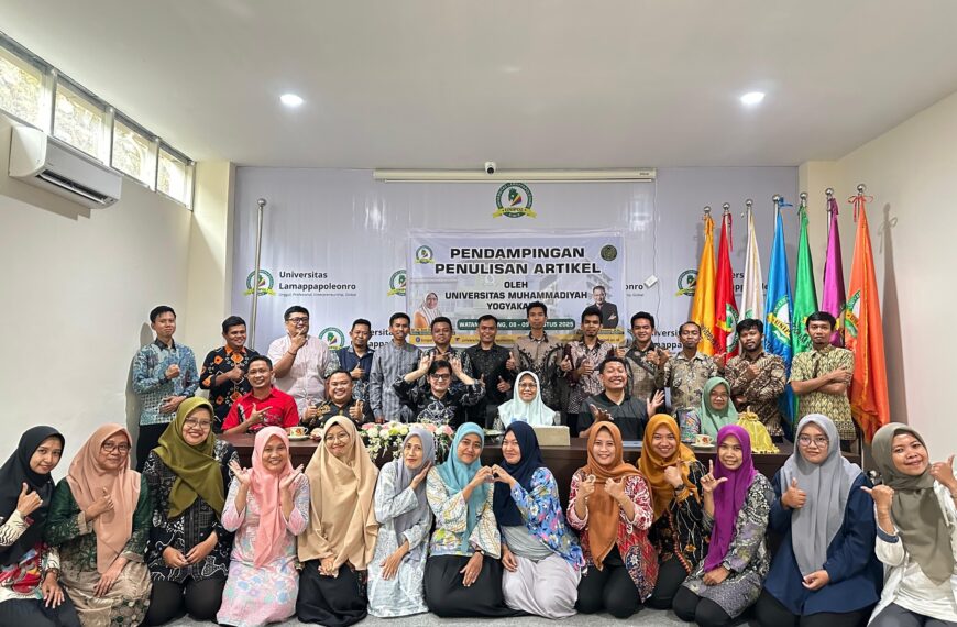 Pendampingan Penulisan Artikel Ilmiah Menuju Jurnal Internasional Bereputasi