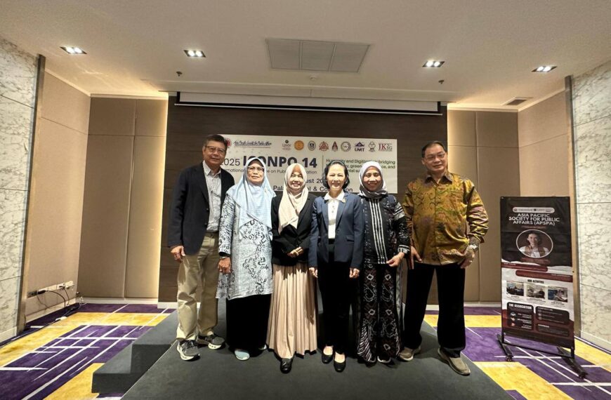 Rektor Unipol Hadiri International Conference on Public Organization (ICONPO XIV 2025)