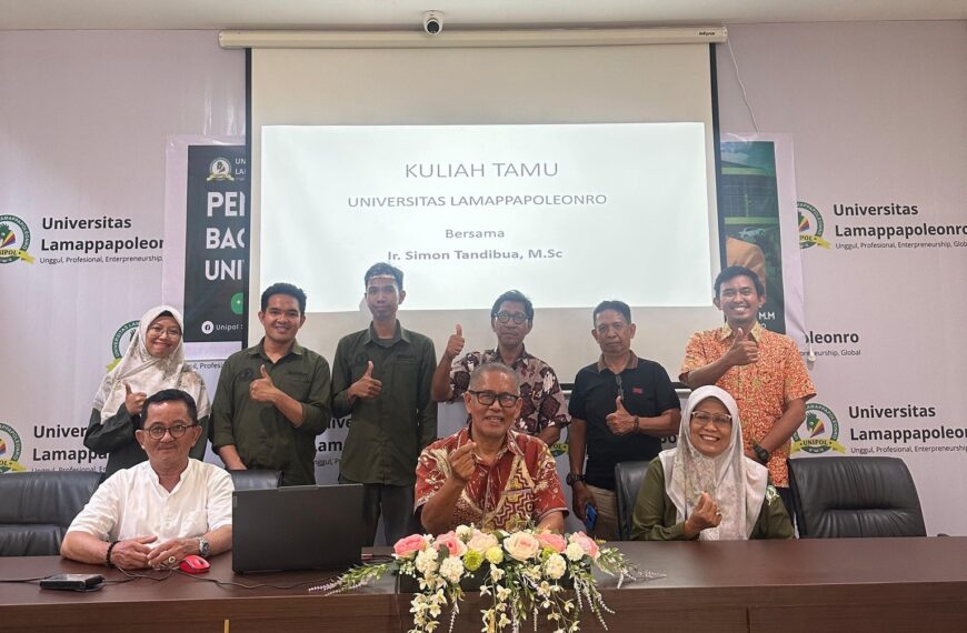 Kuliah Tamu Unipol Hadirkan Praktisi IT, Ir. Simon Tandibua, M.Sc