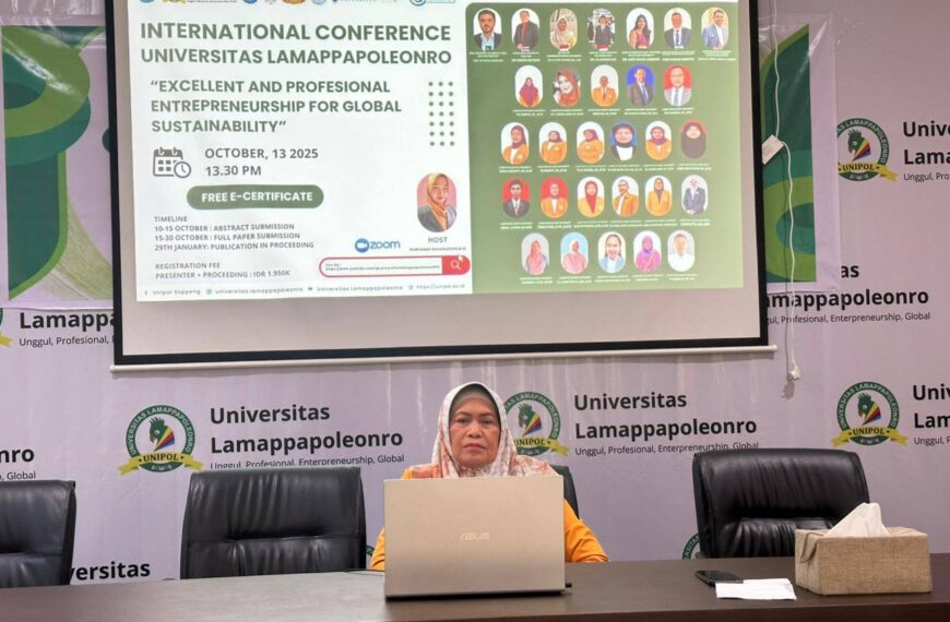 UNIPOL Gelar Seminar Internasional “Global Entrepreneurship Conference” Hadirkan Akademisi dari Lima Negara