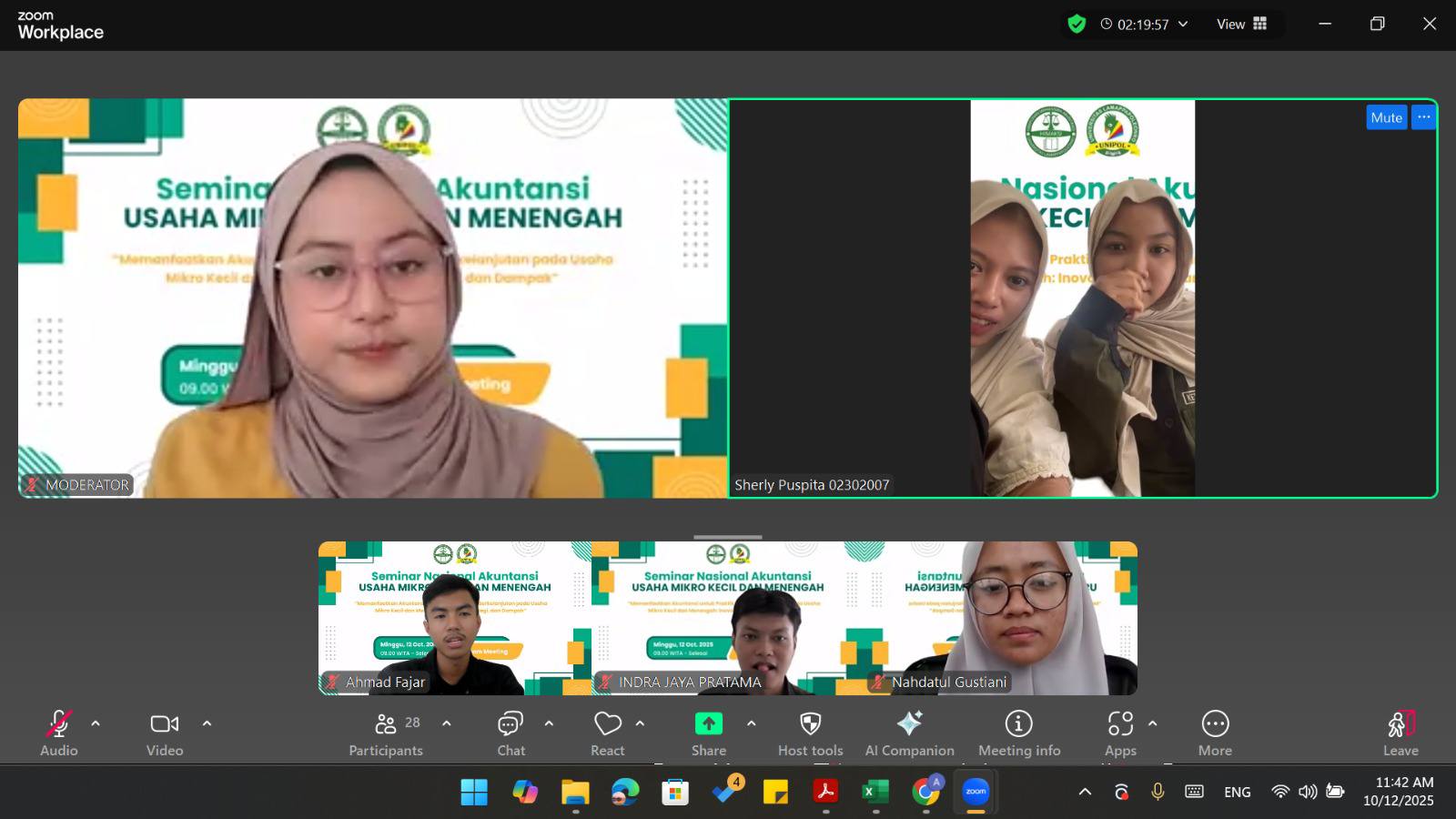 HIMAKSI UNIPOL Sukses Gelar Seminar Nasional Akuntansi UMKM Bertema Bisnis Berkelanjutan