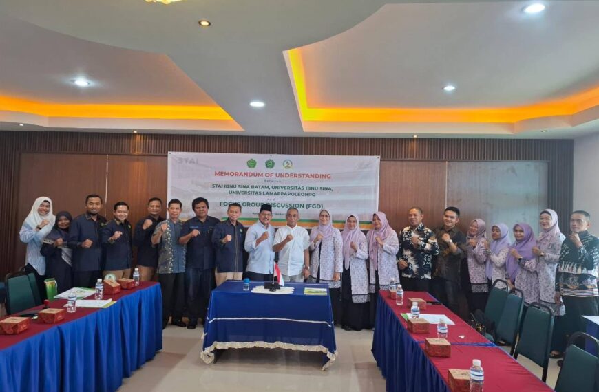 Universitas Lamappapoleonro Jalin Kolaborasi Strategis melalui Benchmarking ke Universitas Ibnu Sina dan STAI Ibnu Sina Batam
