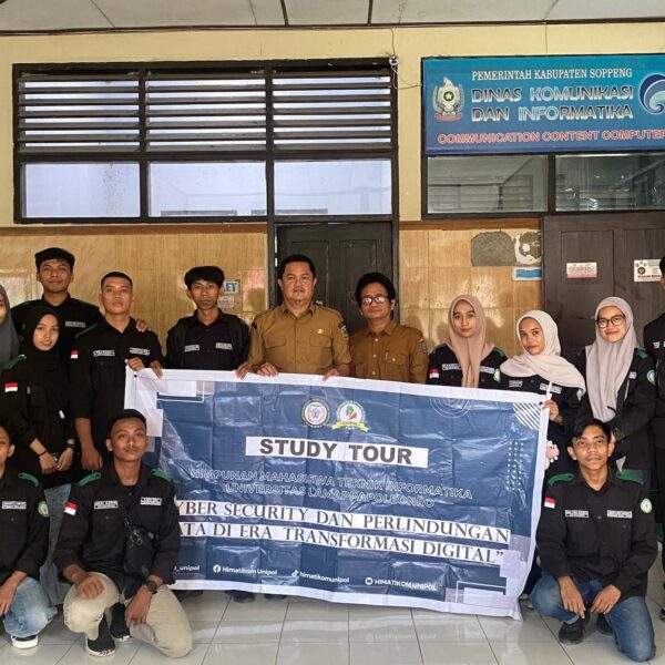 Himpunan Mahasiswa Teknik Informatika Unipol Gelar Study Tour ke Diskominfo Kabupaten Soppeng