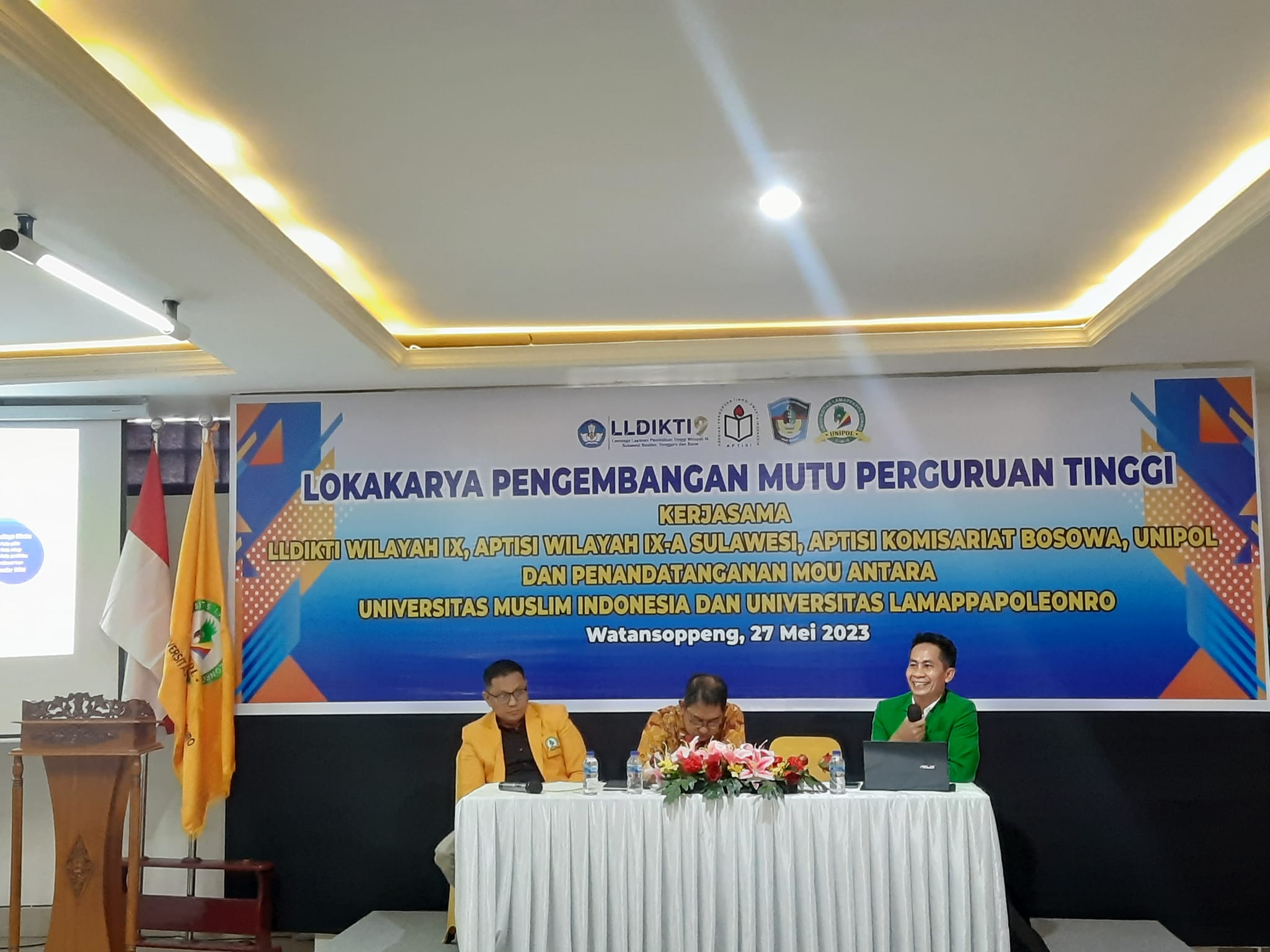 Gandeng LLDIKTI IX dan APTISI IX-A Sulsel, UNIPOL Perkuat Mutu Perguruan Tinggi